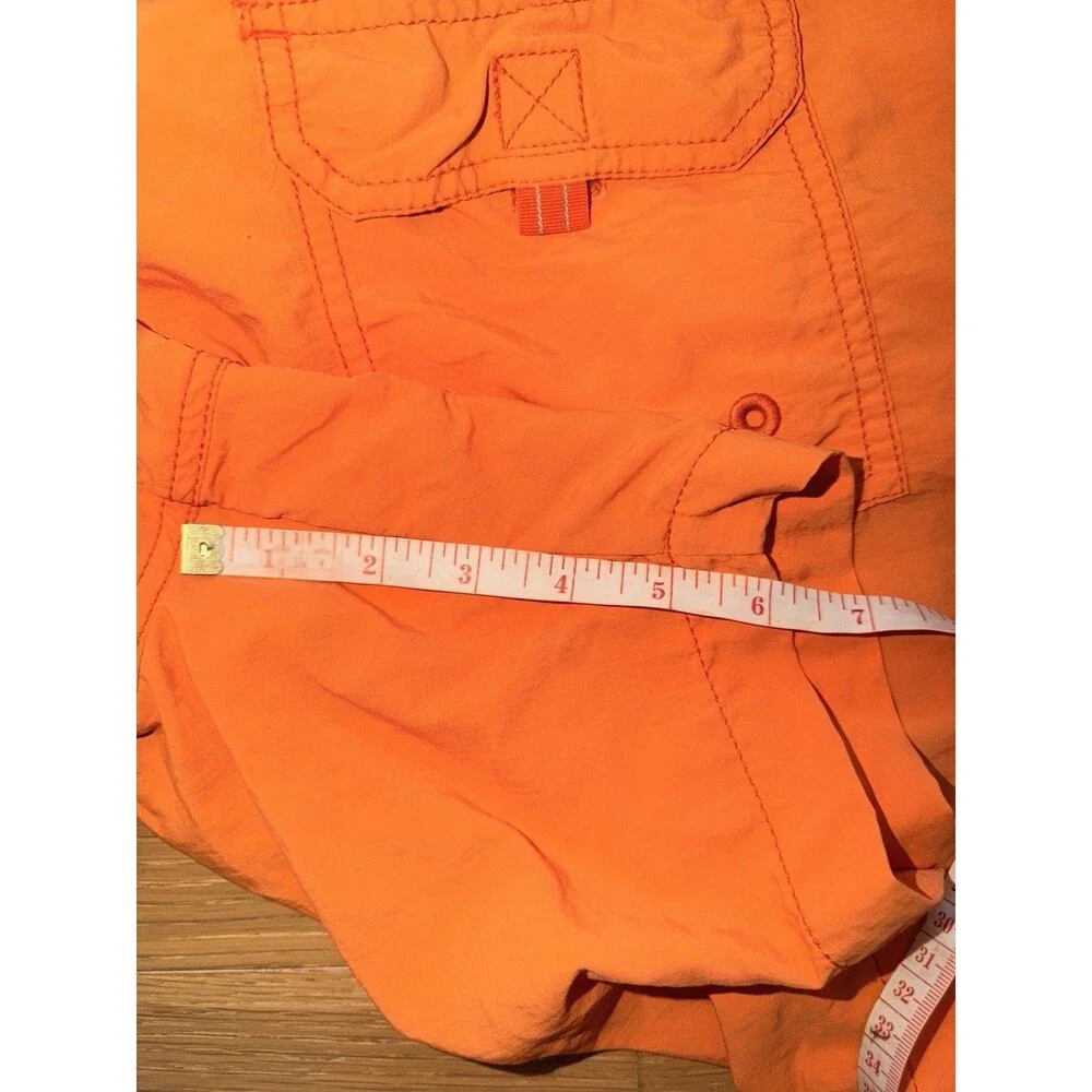 Tommy Bahama Relax Swim Trunks Men Orange Nylon Mesh Lined Pockets XXL 2XL